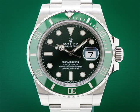 rolex submariner green ceramic ราคา|Rolex Submariner price guide.